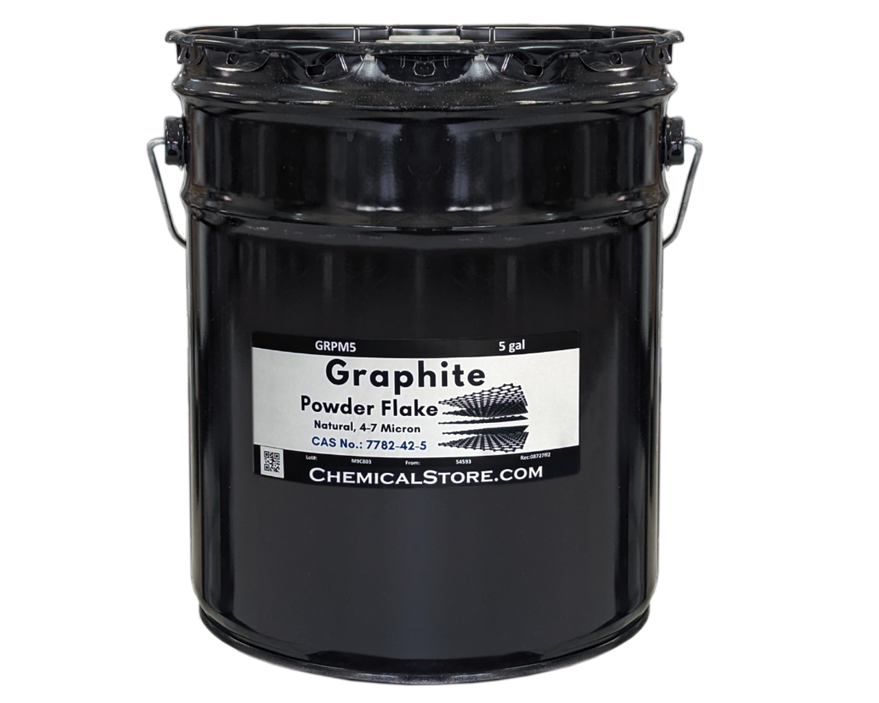 Graphite Powder, Natural, Flake, 5 gallons 